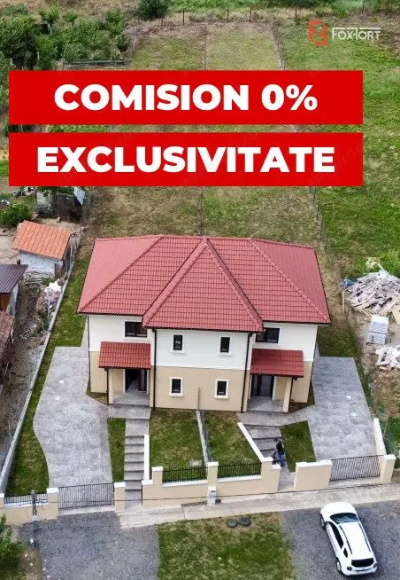 COMISION 0% Duplex 3 camere si teren generos - Cornesti