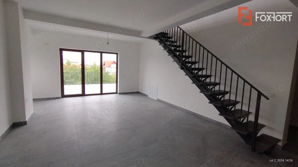 Apartament 3 camere, Zona Freidorf - Scara interioara, terasa 21 mp