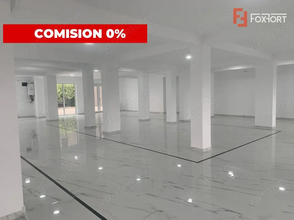 COMISION 0% Spatiu comercial 250 mp de inchiriat cu vad bun, zona Dumbravita