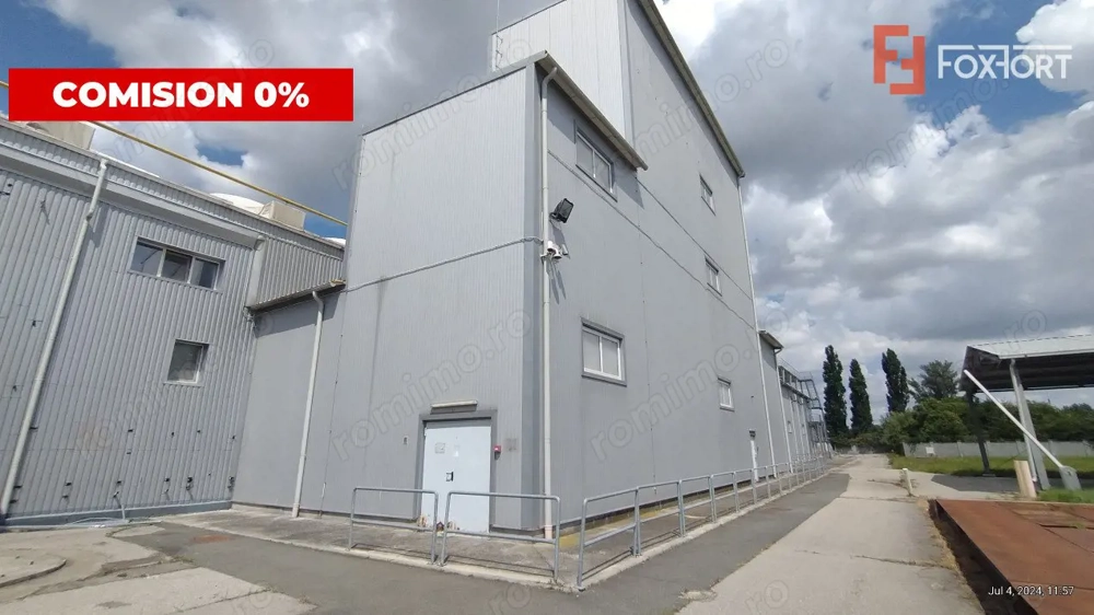 COMISION 0% Hala de productie si depozitare, corp administrativ si birouri