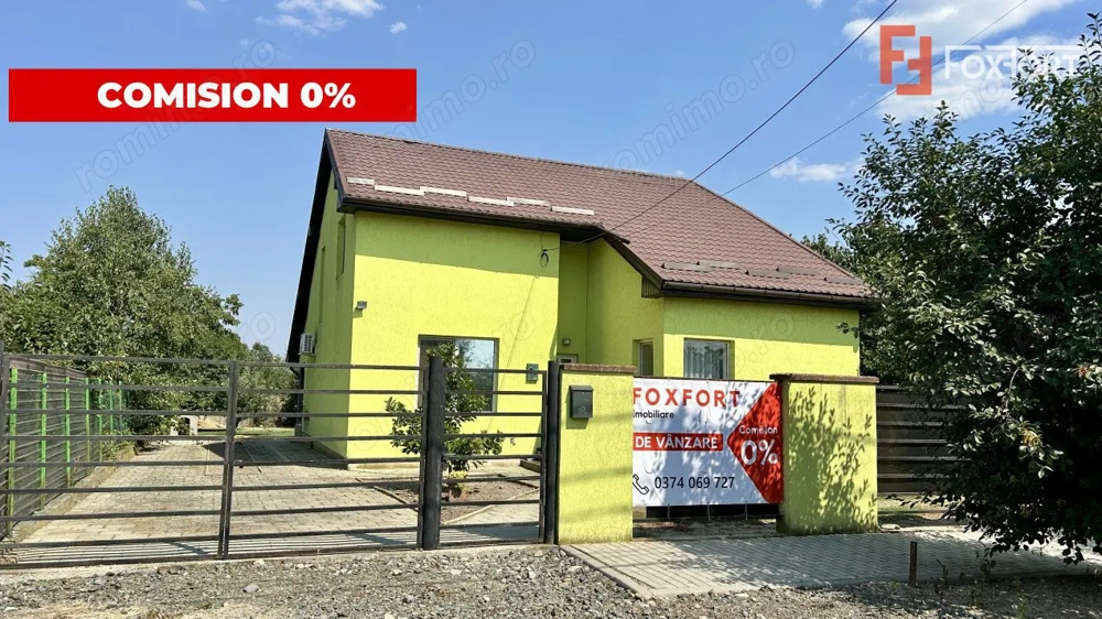 COMISION 0% Casa individuala 6 camere, de vanzare Remetea Mare - Centru