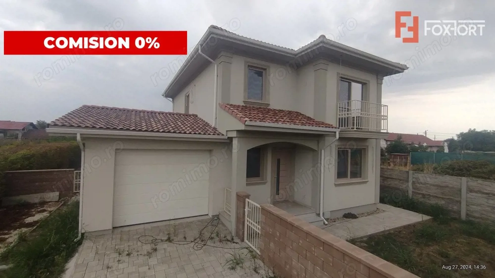 COMISION 0% Casa individuala 5 camere, Sacalaz - Garaj incorporat