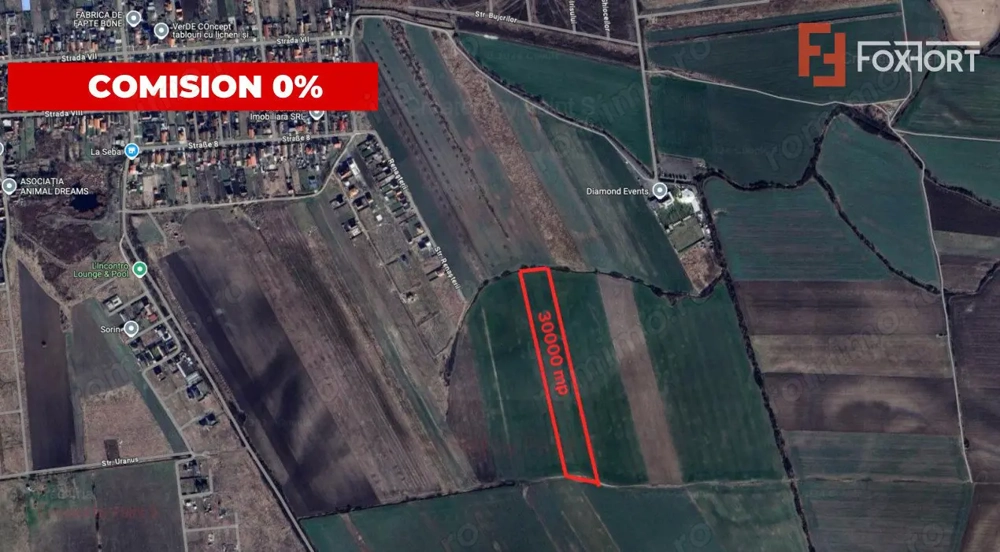 Teren extravilan, zona Cartierul Primaverii - Comision 0%