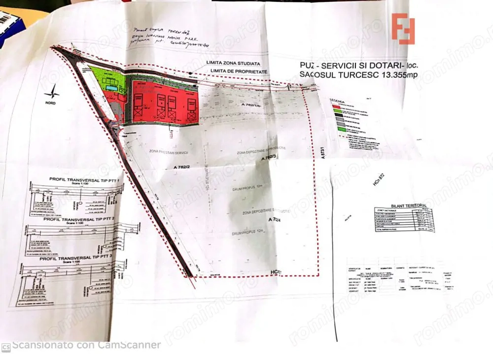 COMISION 0% Teren extravilan 13.350 mp, Sacosul Turcesc