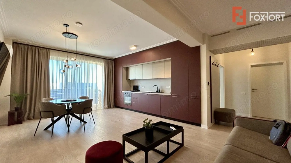 Apartament cu 2 camere, mobilat si utilat, etaj 1 - Dumbravita 