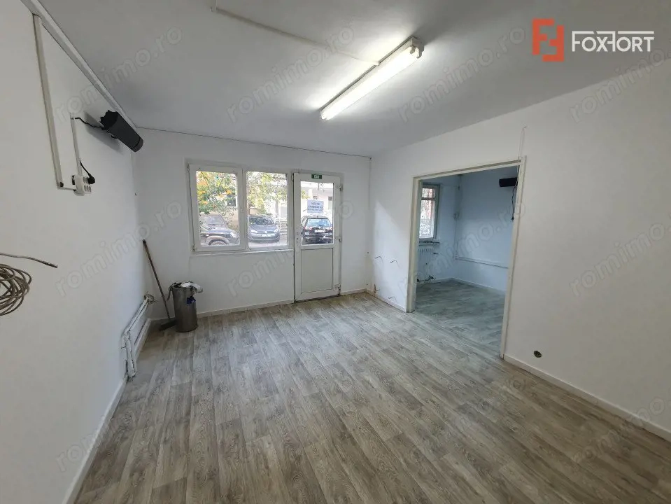 Spatiu comercial cu 2 camere de inchiriat - zona Piata Doina