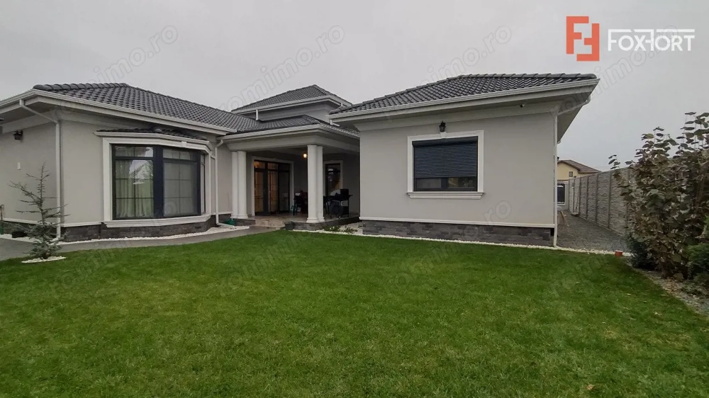 Casa individuala 4 camere, Sacalaz - Finisaje premium, toate utilitatiile