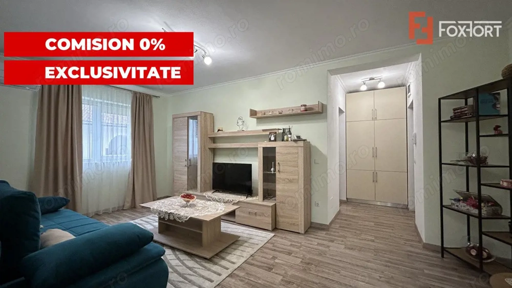 Comision 0% Apartament cu 2 camere semidecomandat, loc de parcare - Sanandrei