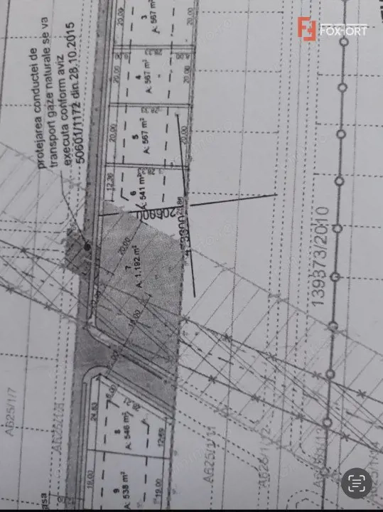 Teren intravilan 567 mp pentru constructii in Chisoda