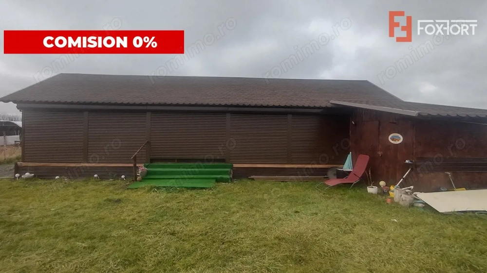 COMISION 0% Casa mobila + Teren de 859 mp, Sacalaz - Bransat la curent si apa