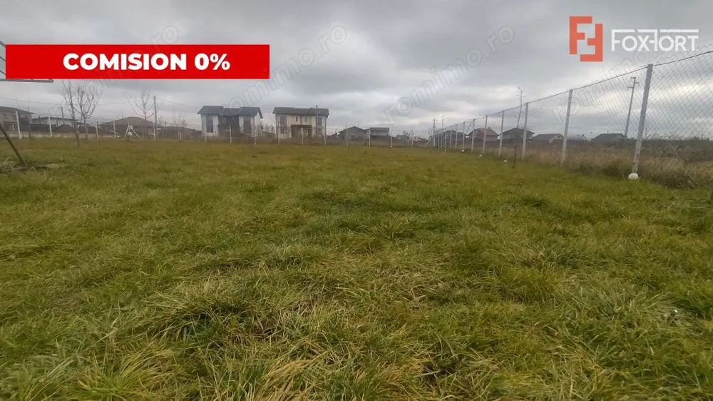 COMISION 0% Teren 859mp+Casa mobila, Sacalaz - Bransat curent si apa