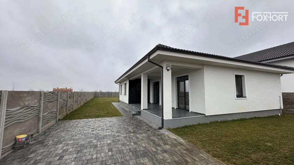 Casa individuala pe parter cu 4 camere, 103 mp, in Mosnita Veche