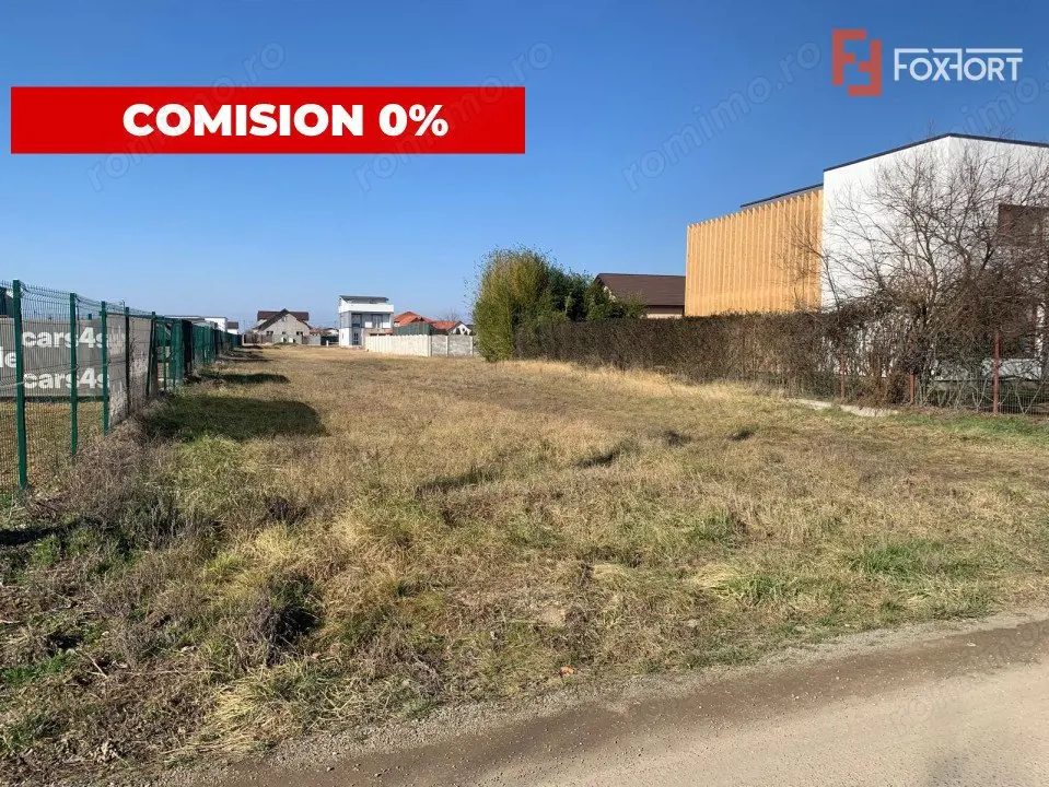 Teren 1122 mp in Dumbravita, toate utilitatile, ideal rezidential sau comercial