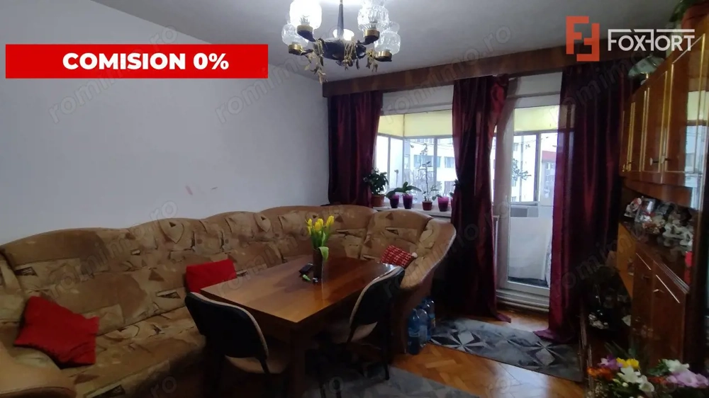 COMISION 0% Apartament 4 camere, boxa si balcon - Zona Dacia