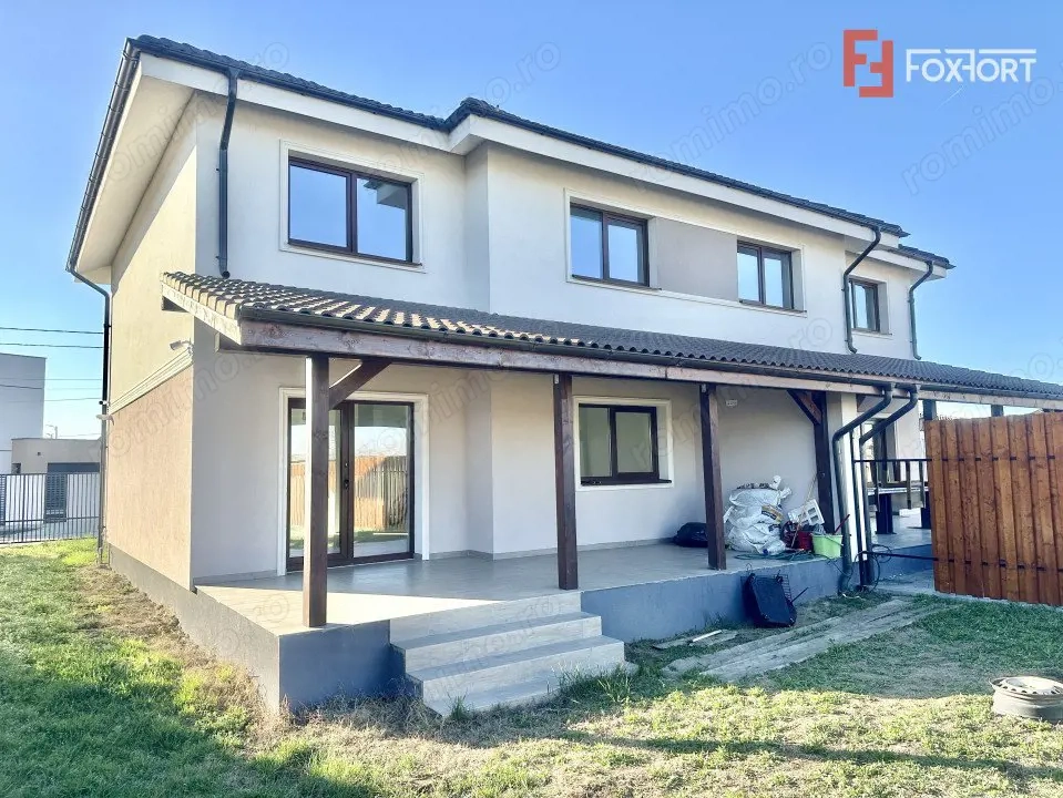 Duplex Mosnita, 4 camere, 120 mp utili, teren 400 mp - Serena 1 
