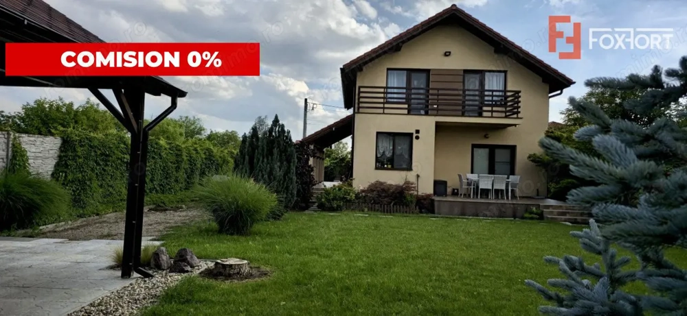 COMISION 0% Casa individuala cu 5 camere, teren 610 mp, mobilata in Dumbravita