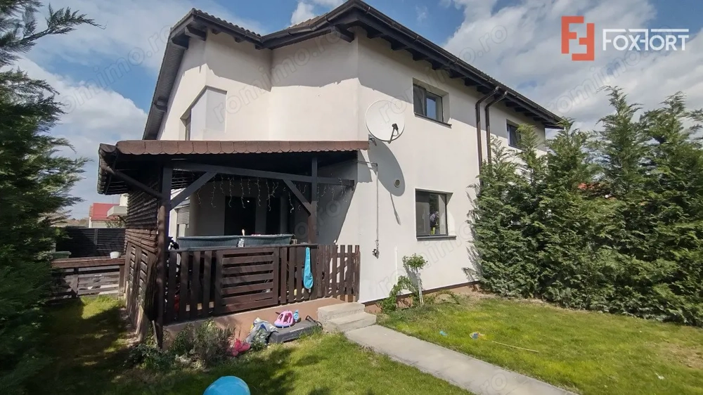 Duplex 4 camere, Sacalaz, zona Central -Toate utilitatile