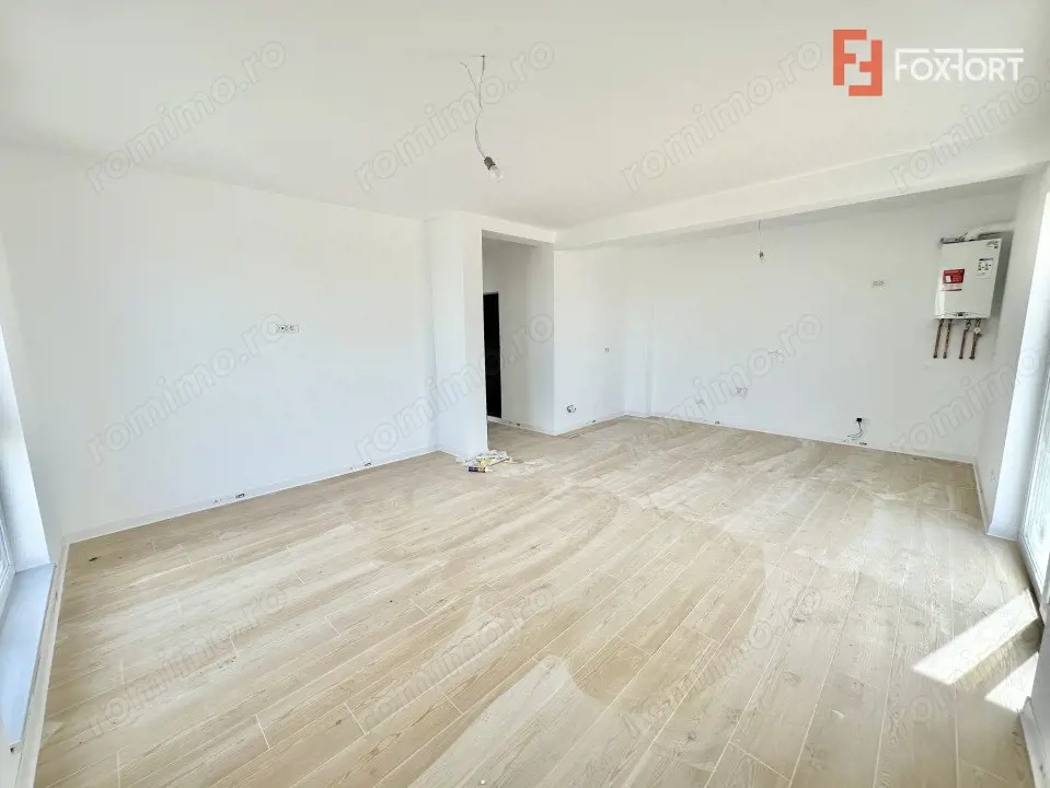 Apartament cu 2 camere de 58 mp si 2 locuri de parcare - Mosnita