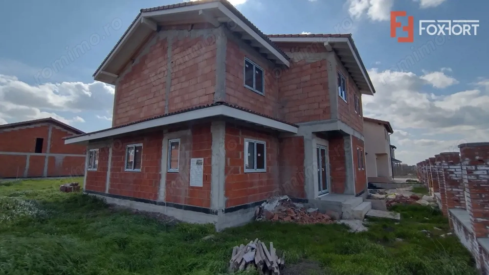 Casa individuala la ROSU, 5 camere, Sacalaz-Gaz si curent bransat