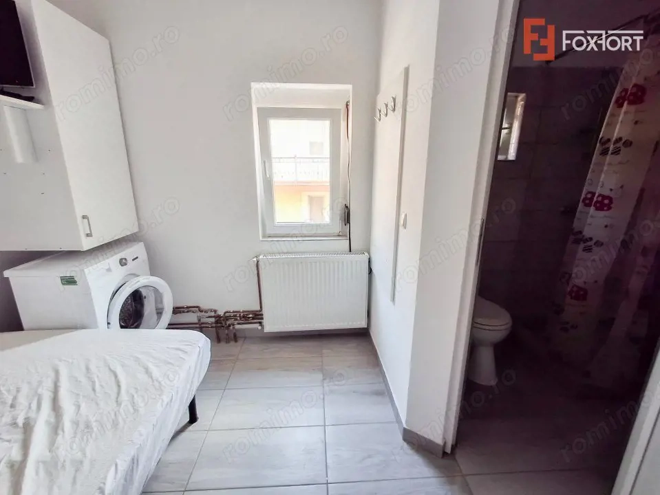 Garsoniera de inchiriat in Timisoara, zona Steaua - curte comuna