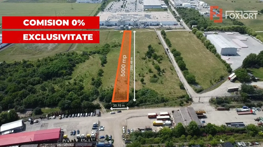 COMISION 0% Teren de vanzare intravilan de 5000 mp in zona Sagului