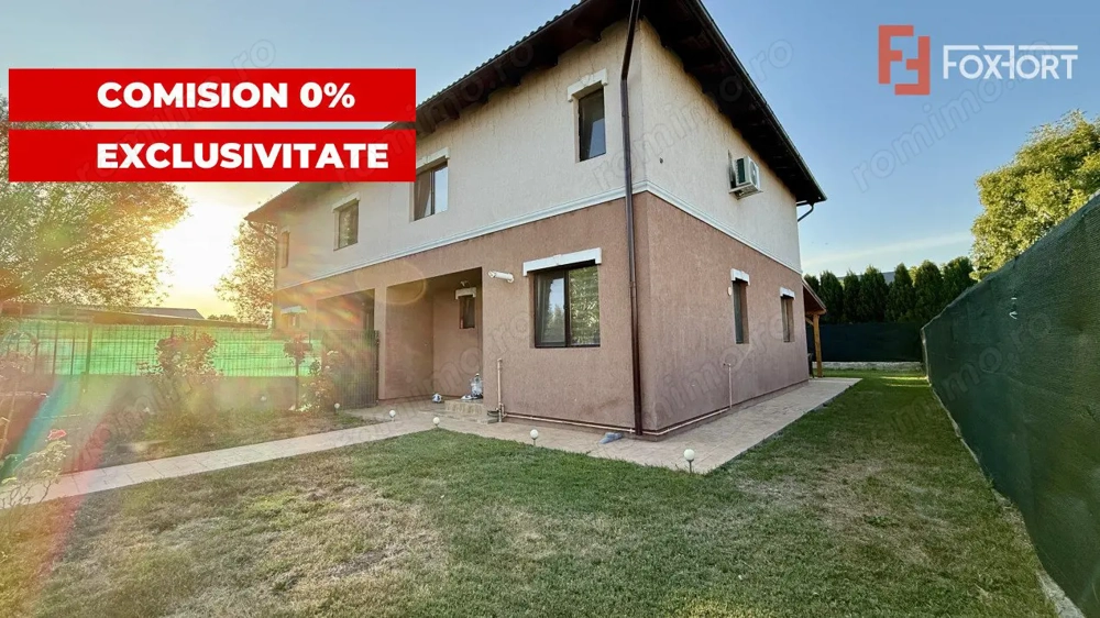 COMISION 0% Duplex cu 4 camere si teren de 250 mp - Sanandrei
