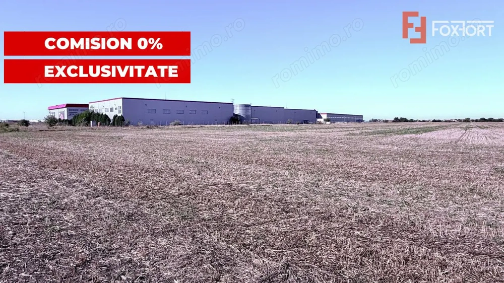 COMISION 0% Teren extravilan 40.000 mp - zona Sanandrei