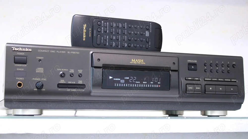 Cd player Technics SL-PS670D+telecomanda.