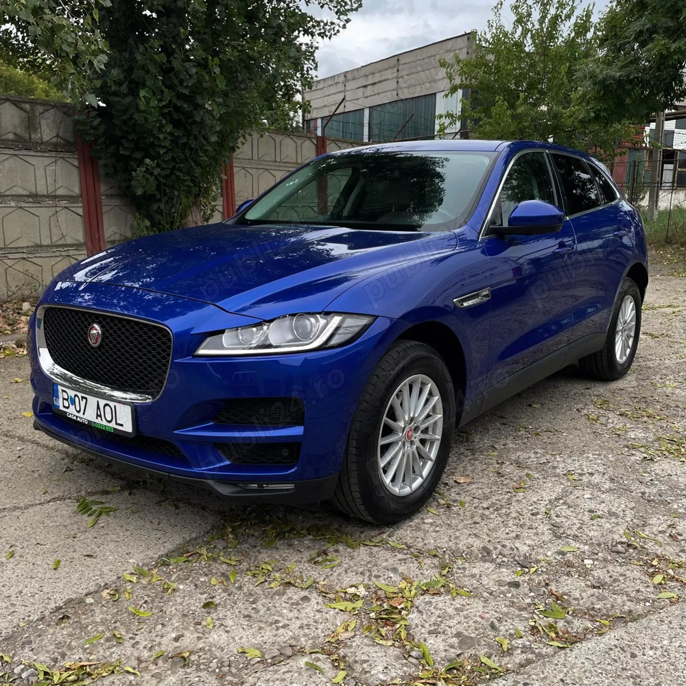 Jaguar F-PACE, 2017, 2.0D   74.900 km, unic proprietar