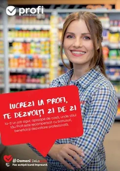 Angajam sef de tura magazin Profi Oradea str.Stefan Cel Mare nr 126