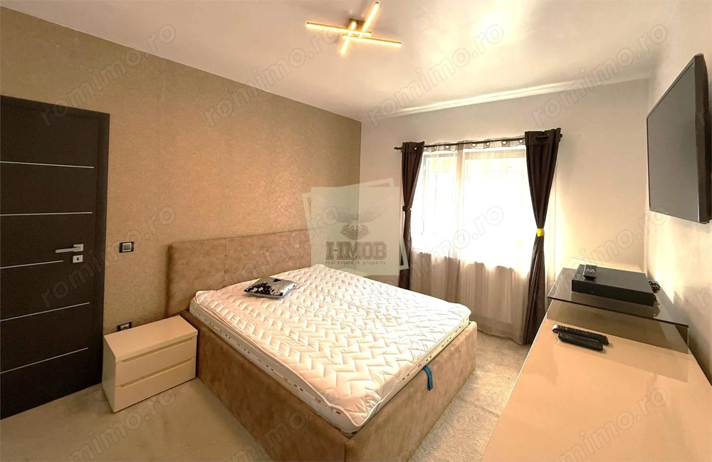 Apartament mobilat 3 camere etaj 2 balcon boxa in Arhitectilor