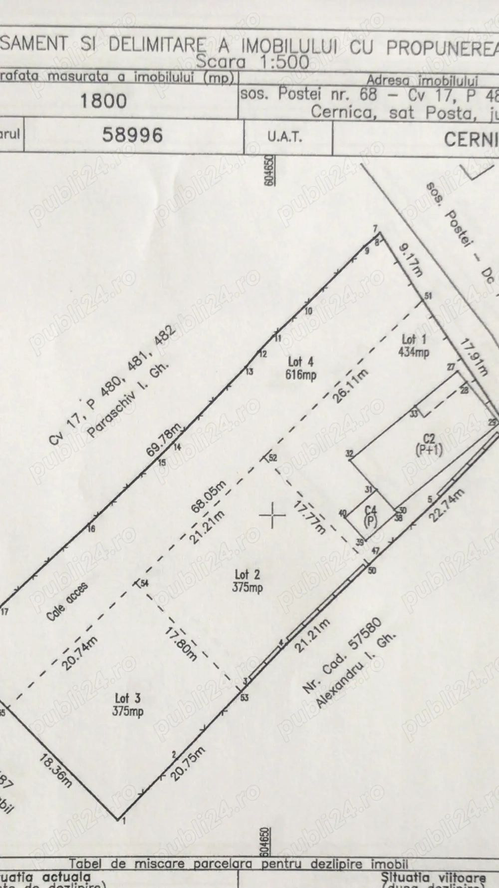 Terenuri de vânzare 