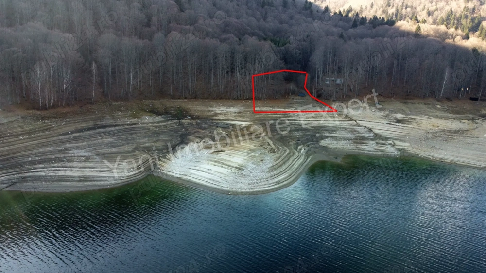 De vânzare teren deosebit, situat pe malul lacului Vidraru   Transfăgărășan.