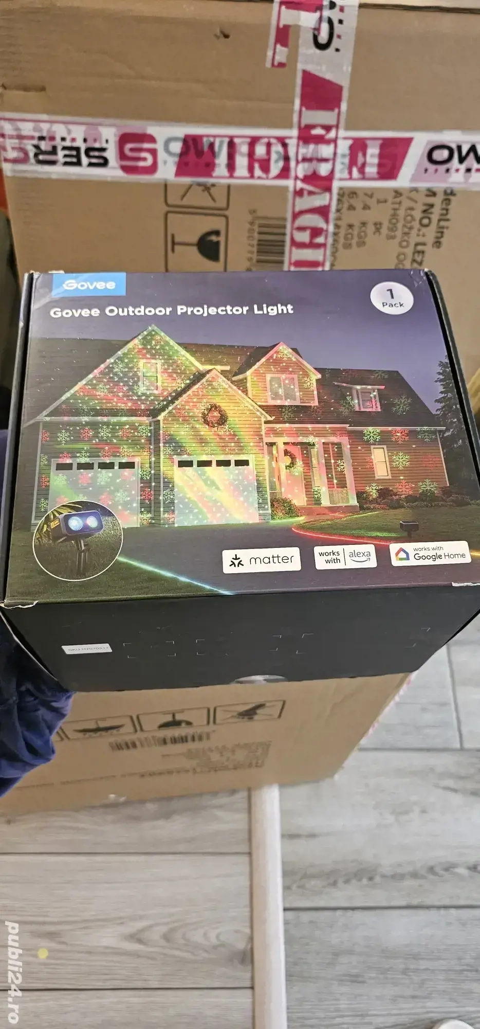 Proiector de lumină pentru exterior Govee
