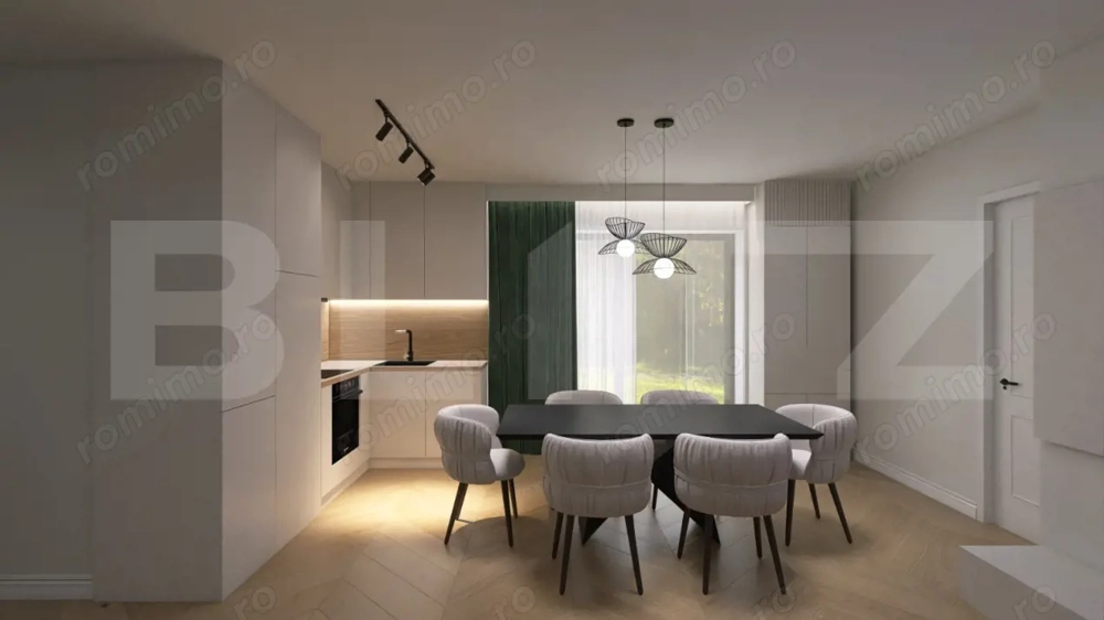 Apartament cu 3 camere, 78.98 mp si 13 mp terasa, zona Bradet