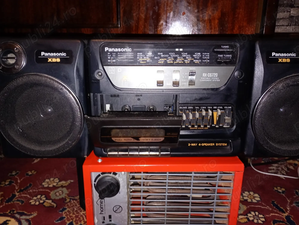 vand radiocasetofon panasonic