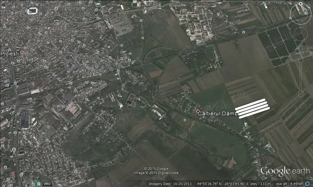 Teren centura Ploiesti cartier Dambu