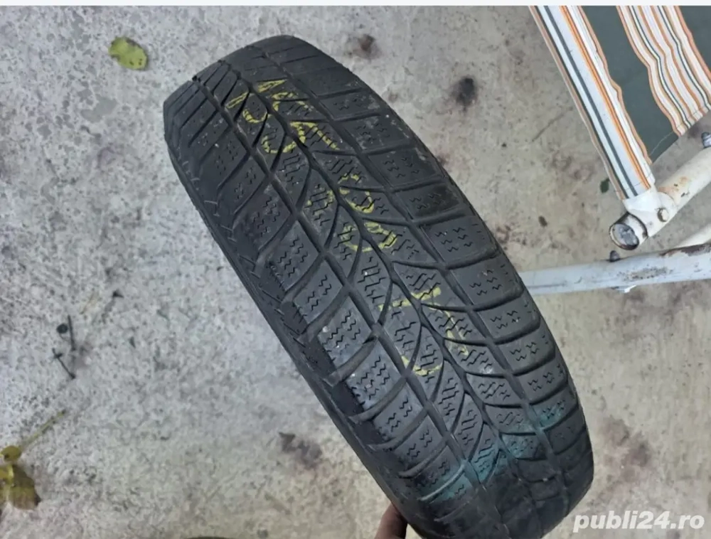 Cauciuc 155/80 R13 79 TM+S cu janta stare foarte bună