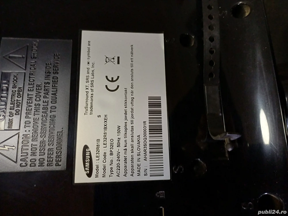 2 TV defecte de vanzare nesparte.