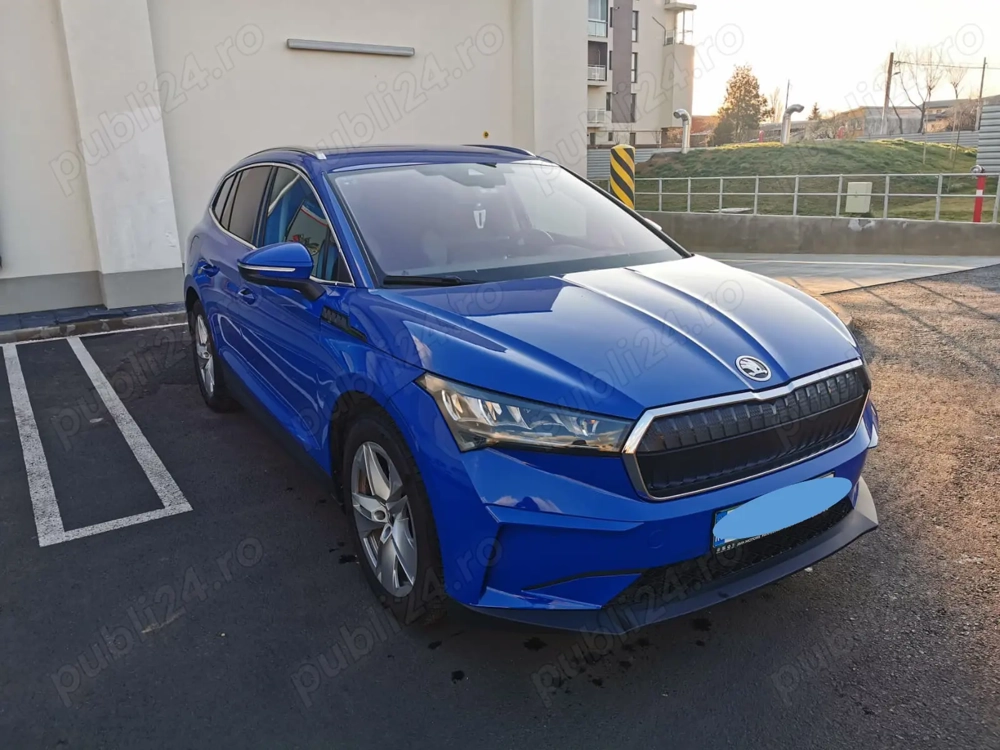 Skoda ENYAQ iV 80x 265 CP, an fabricatie 2022, 4x4, cu pompa de caldura