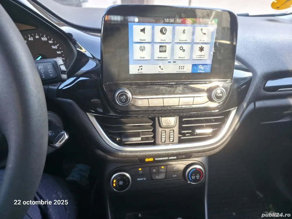 ford fiesta 2017 Android auto