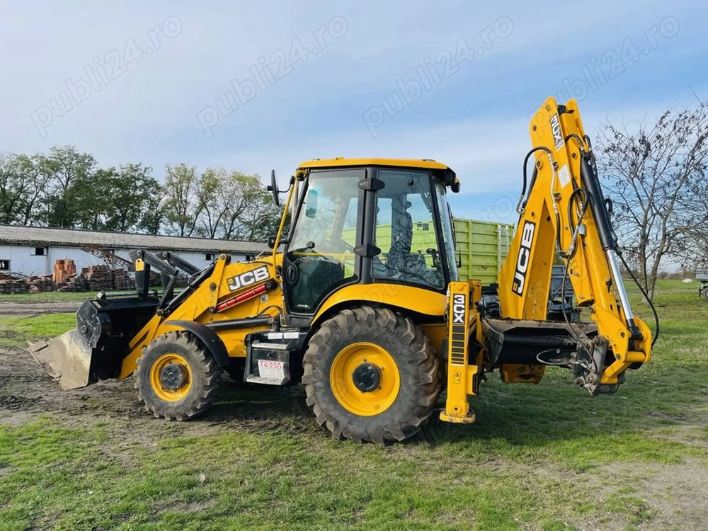 Buldoescavator JCB 3CX Sitemaster ECO 220 H Ofer testare transport