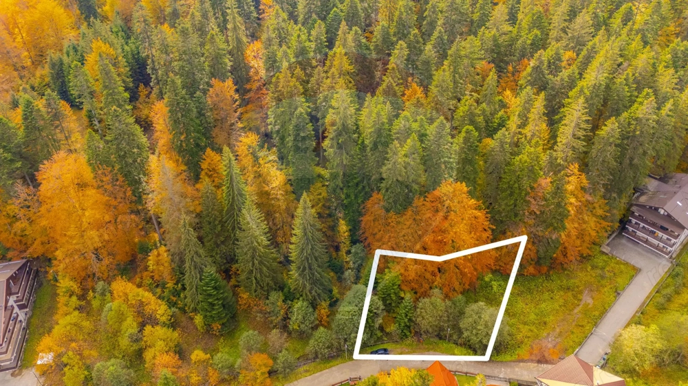 Comision 0 | Teren intravilan de vânzare – Predeal, Brașov 908 mp