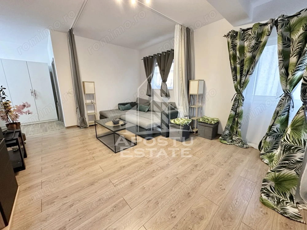 Apartament cu o camera mobilat, la etaj intermediar in Giroc la asfalt Apartament cu o camera mobilat, la etaj intermediar in Giroc la asfalt