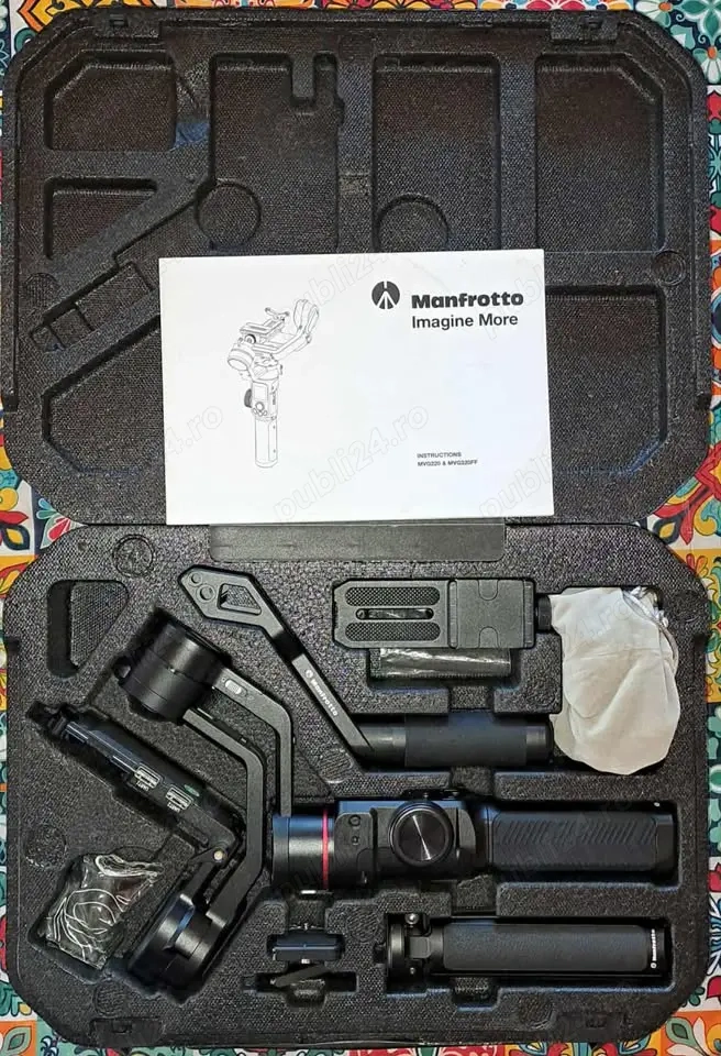 Stabilizator gimbal 3 axe Manfrotto MVG220