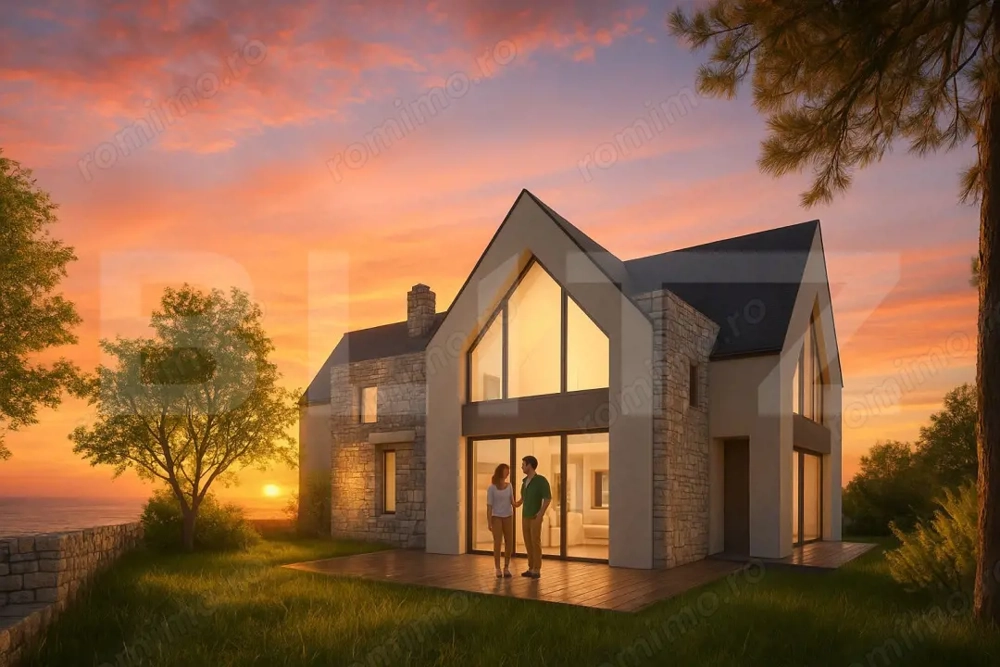 Vila 1 din Proiectul SUNRISE RESIDENCE langa padurea Faget