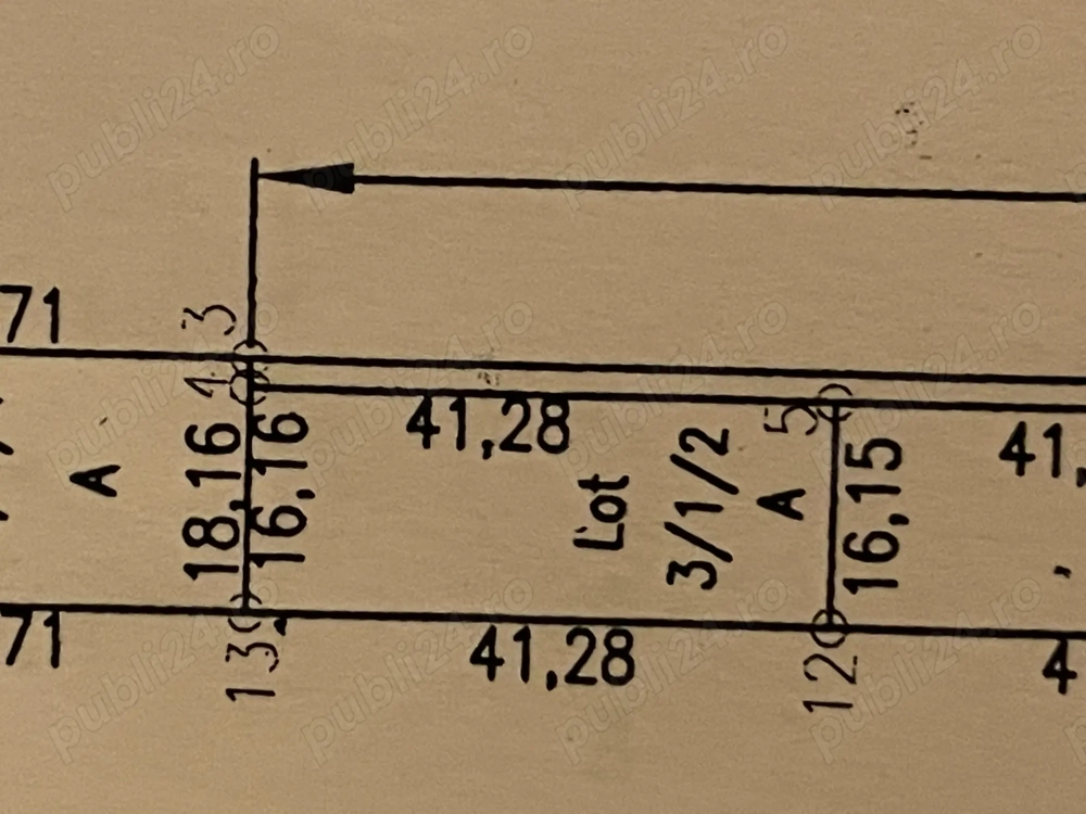 Vand Teren De casa Aproape de intrare in Satul Costi 