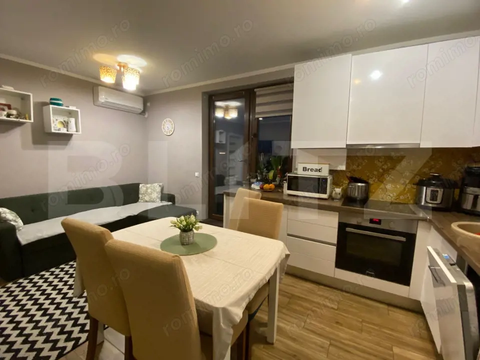 Apartament cu 3 camere, terasa, parcare, bloc nou, în Mărăști