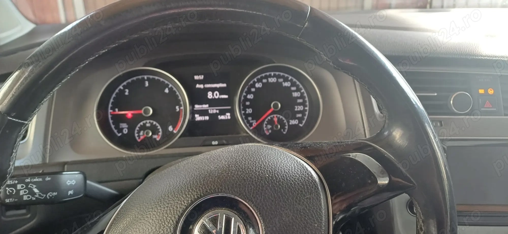 Vând golf 7 1,6tdi inmatriculat