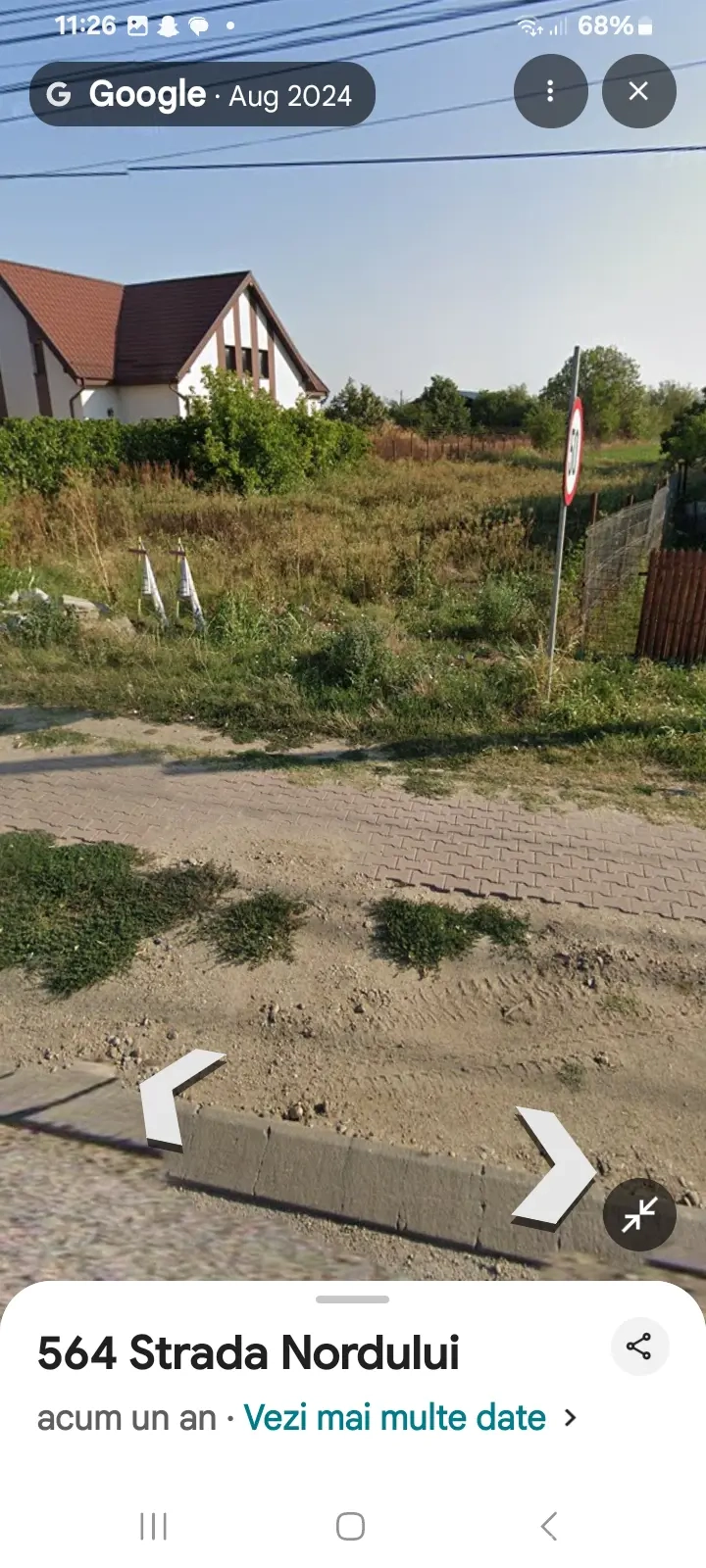 teren de vânzare  ,intervilan TARTASESTI ,BÂLDANA  1000 mp.